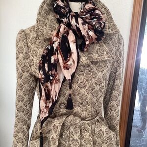 Vintage Handmade Wool Blend Unique Double Button Front Jacket🦋